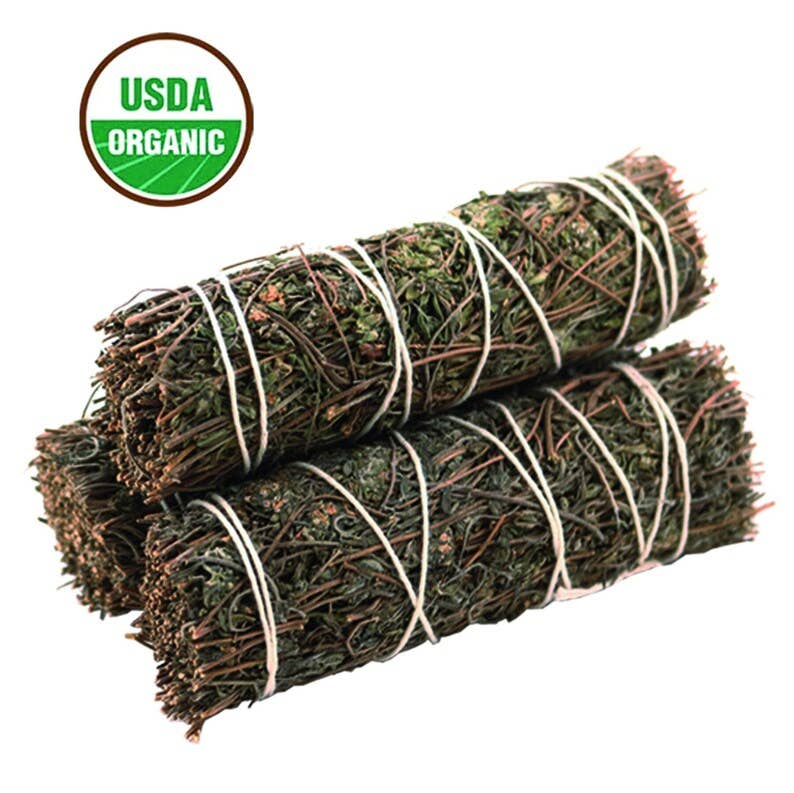 Thyme Smudge Stick 4 Inch – Courage, Purification & Healing Bundle