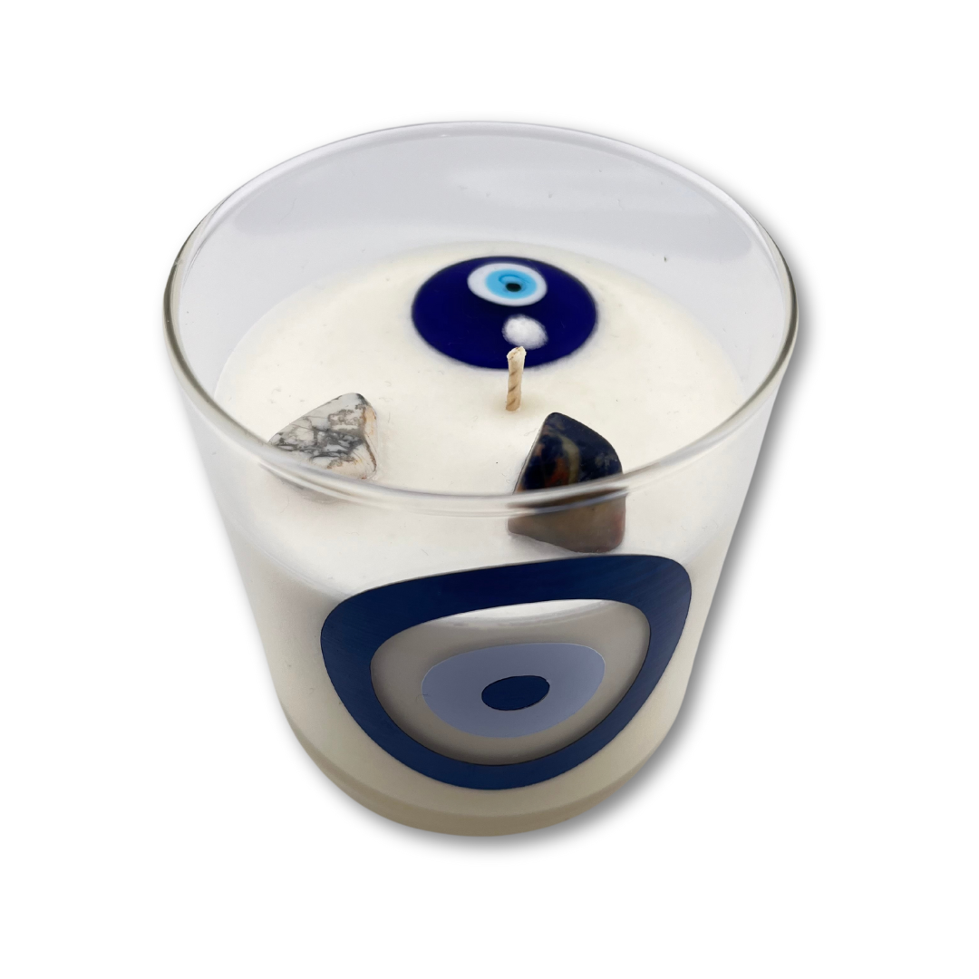 Evil Eye Candle - Soy Wax Candle