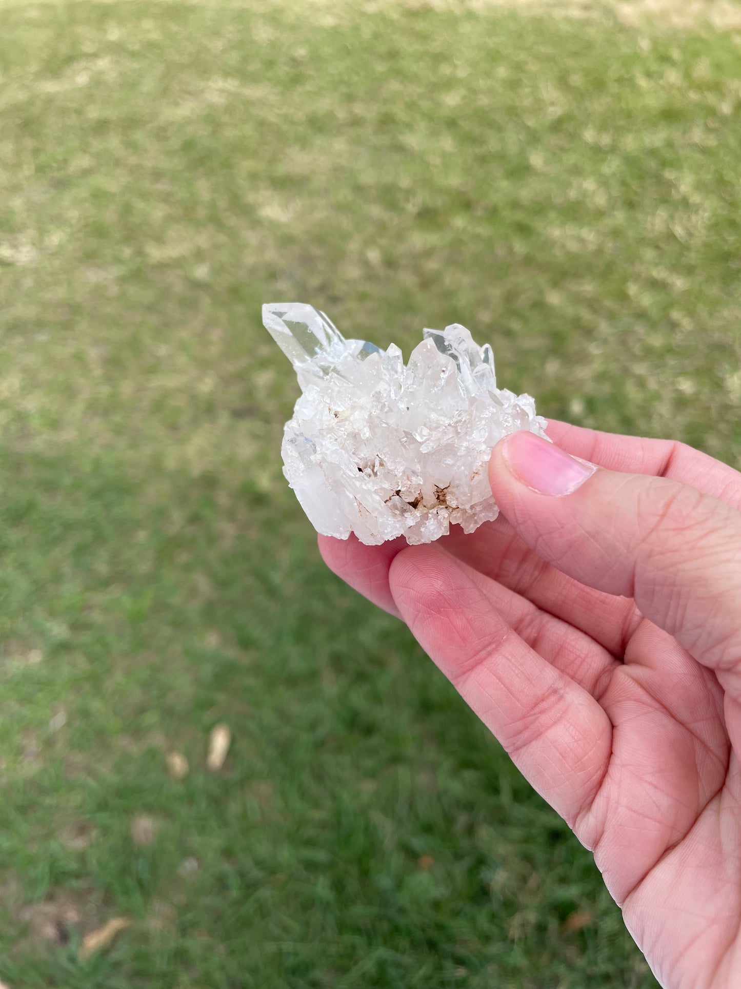 Needle Quartz Cluster 73g