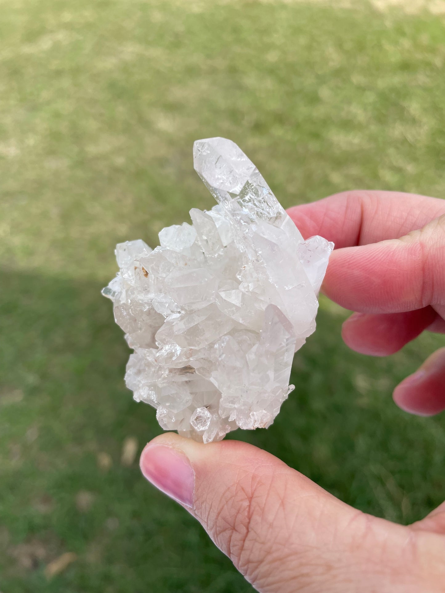 Needle Quartz Cluster 73g