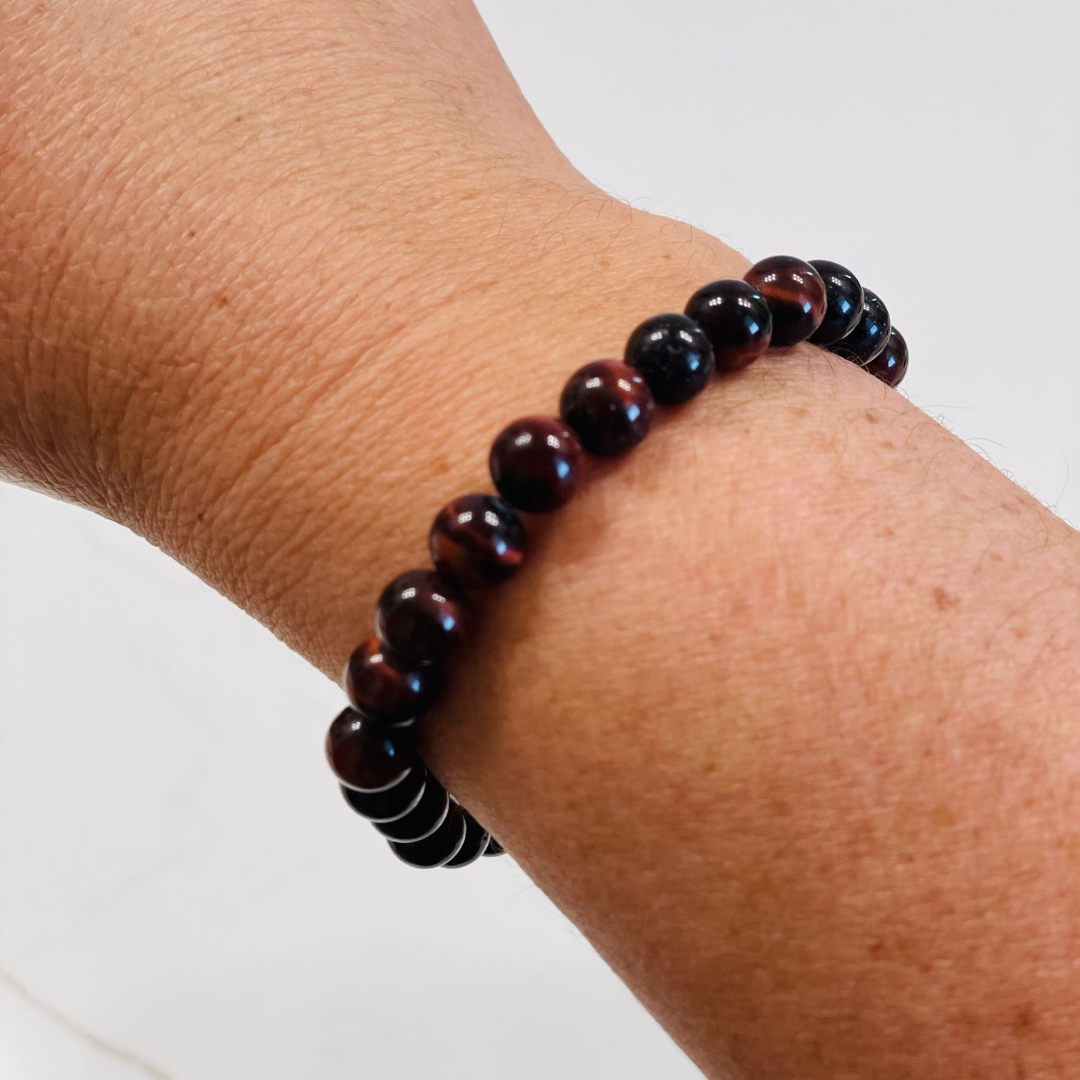 Red Tigers Eye Bracelet