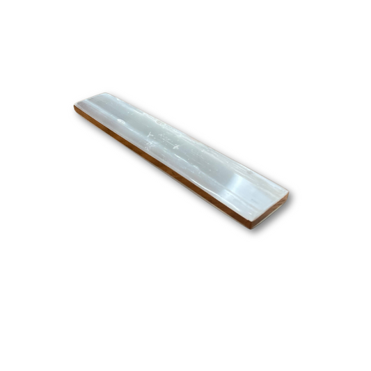 Copper-Infused Selenite Ruler