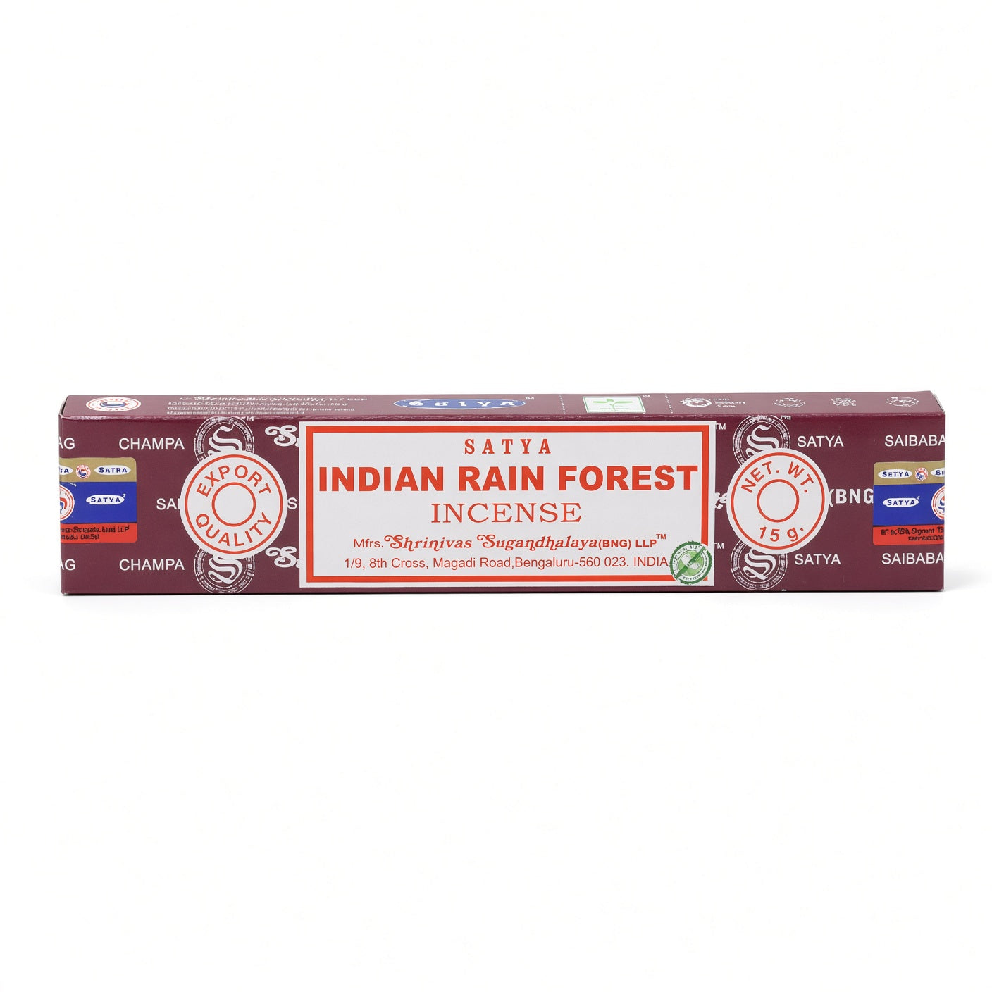 Satya Indian Rain Forest Incense Sticks (15 g)