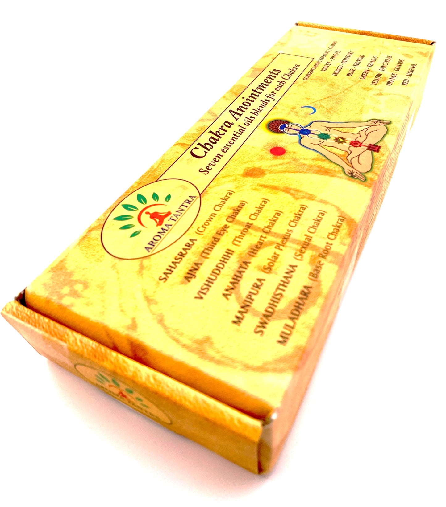 Chakra Oil Set of 7 by Aromatantra (10ml each)