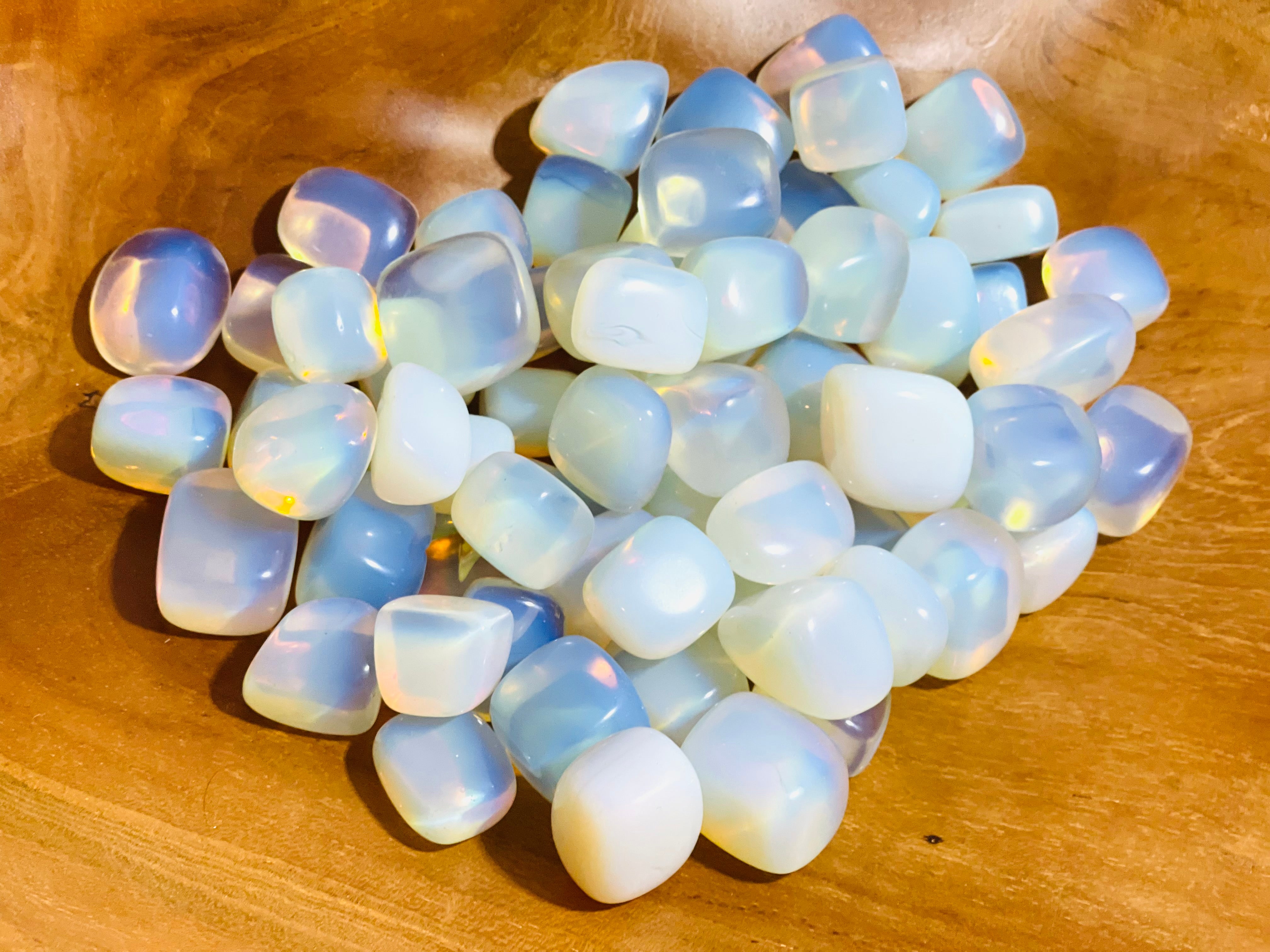 Opalite Tumbled Stones Choose How Many Pieces (‘A’ Grade, Tumbled Opalite Tumbled Stones Choose How Many Pieces (‘A’ Grade, Tumbled