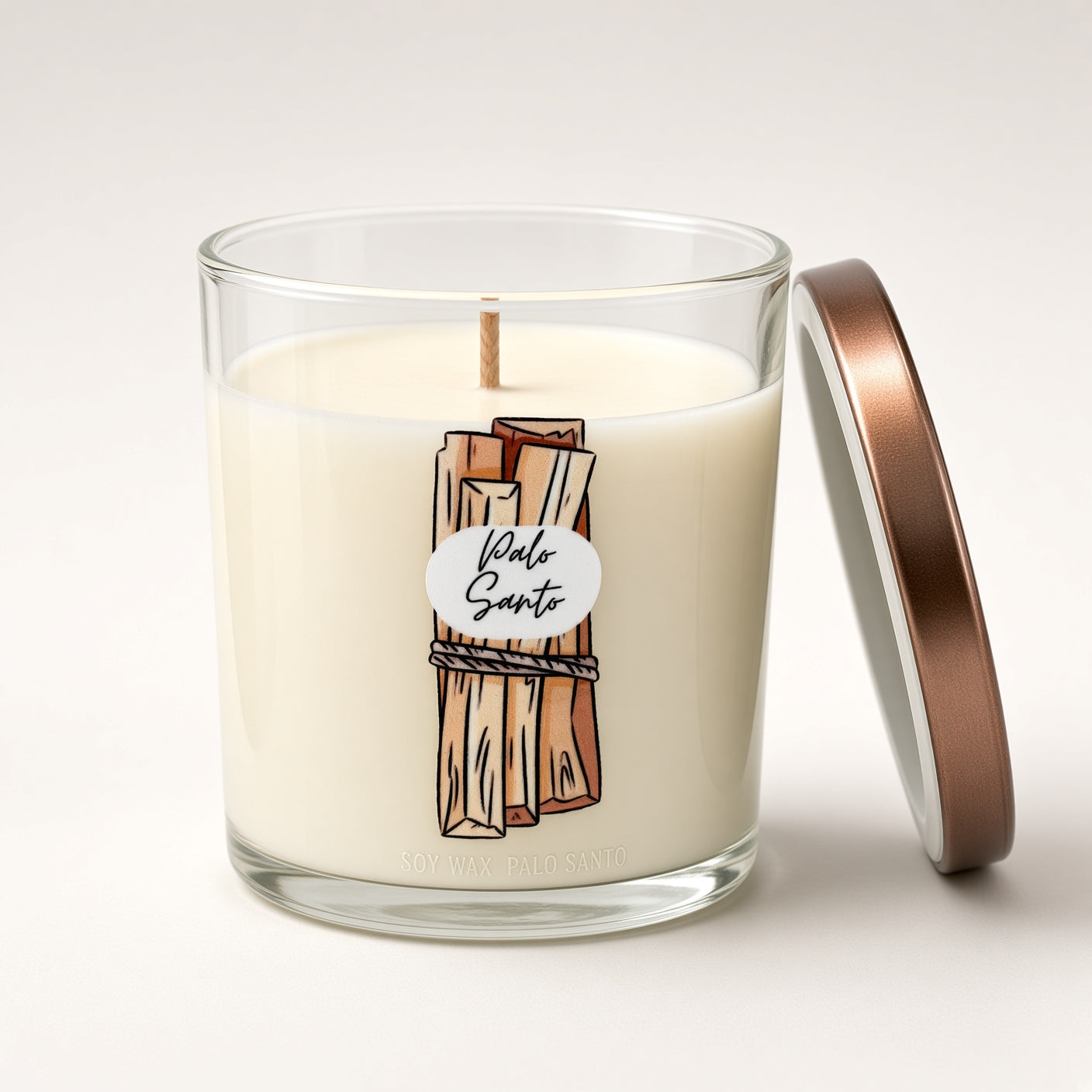 Palo Santo Scent Soy Wax Candle 7oz