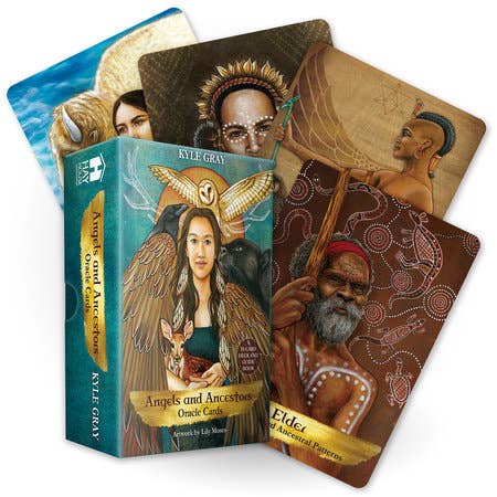Angels and Ancestors Oracle Cards by Kyle Gray | 55-Card Deck