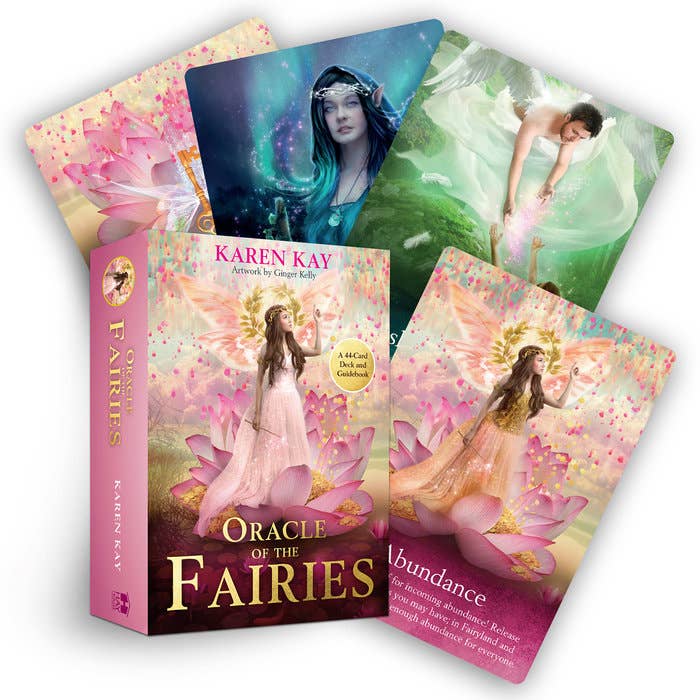 Oracle of the Fairies by Karen Kay | 44-Card Deck & Guidebook