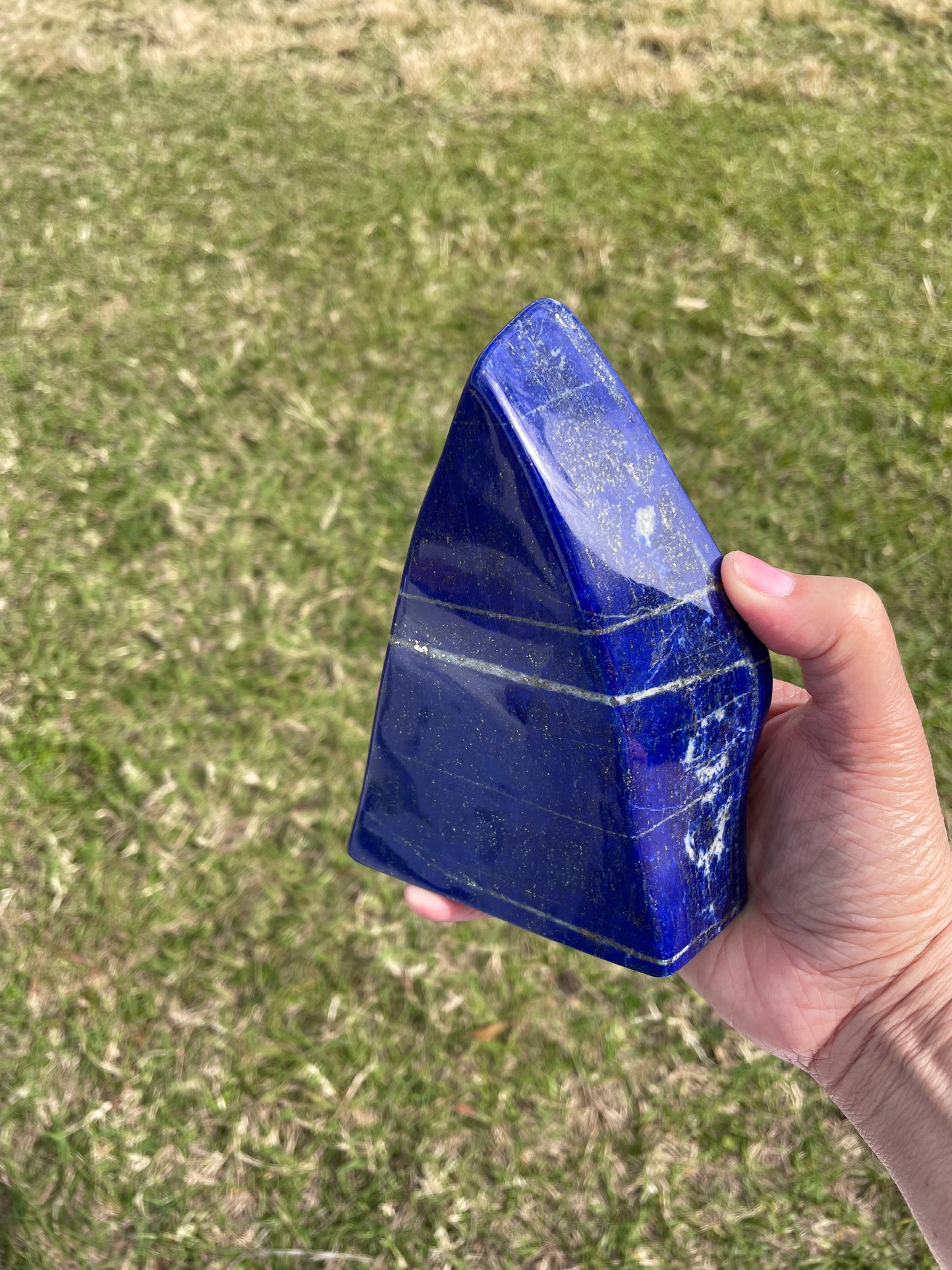 Lapis Lazuli - Free Form - 916Gr - 6"x4"x1.5"