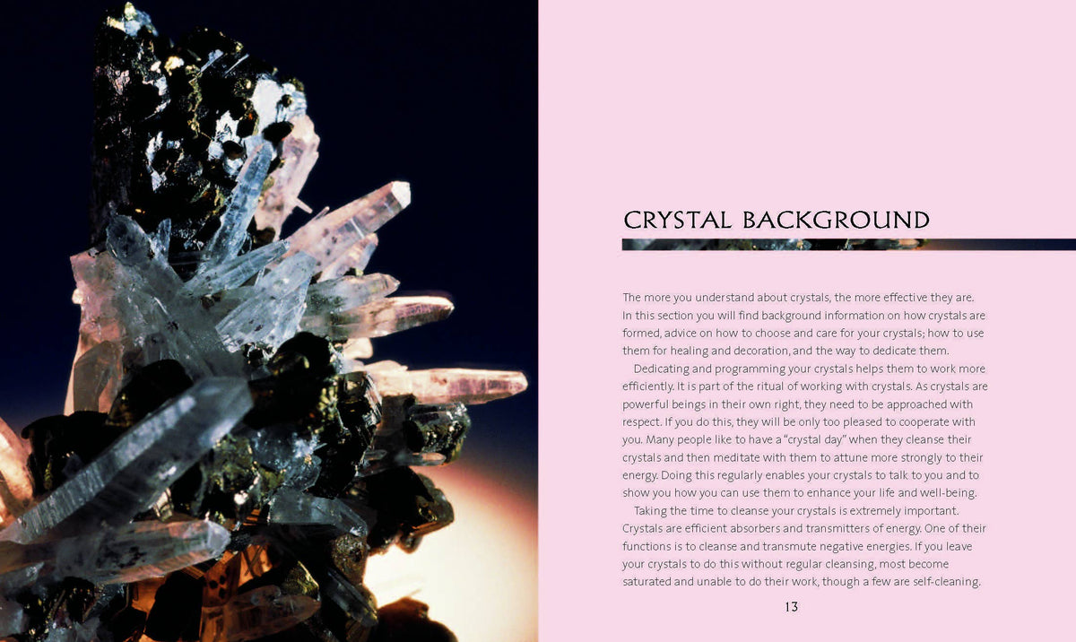 The Crystal Bible by Judy Hall | Crystal Guide