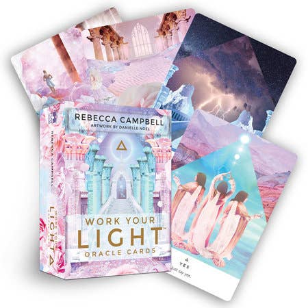 Work Your Light Oracle Cards by Rebecca Campbell | 44-Card Deck