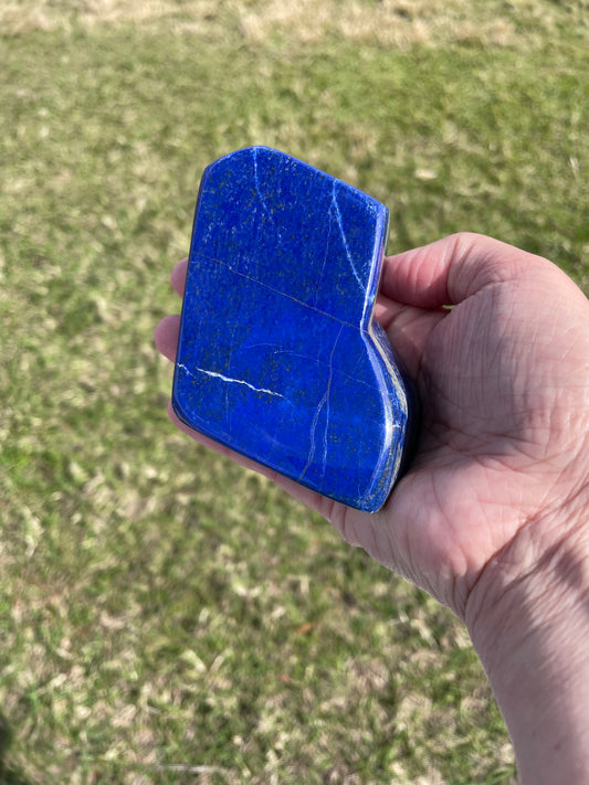 Lapis Lazuli - Free Form - 512Gr - 4"x2.5"x1.5"