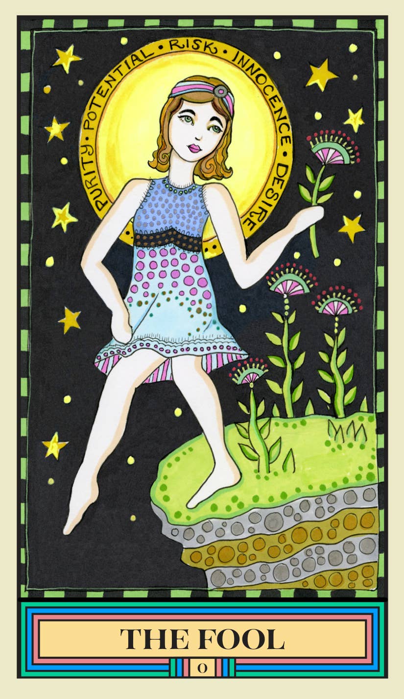 The Wandering Star Tarot by Cat Pierce | 80-Card Deck & Guidebook
