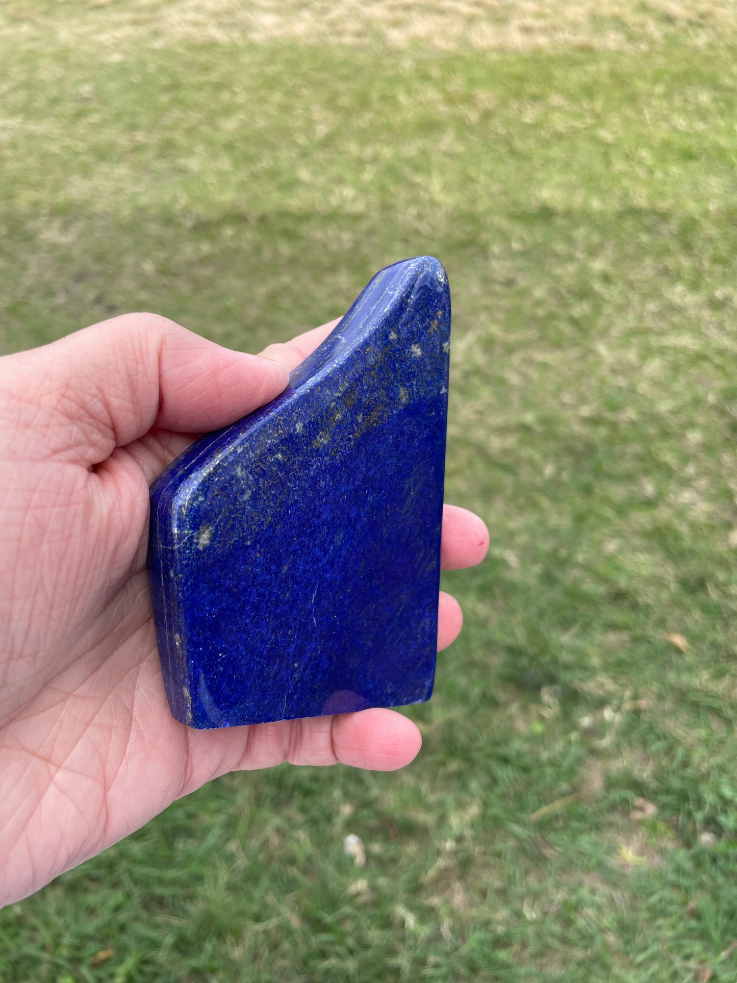 Lapis Lazuli from Afghanistan - Free Form - 265Gr - 4"x3"x0.5"