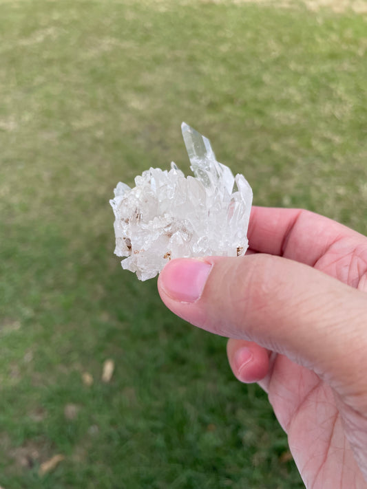 Needle Quartz Cluster 73g