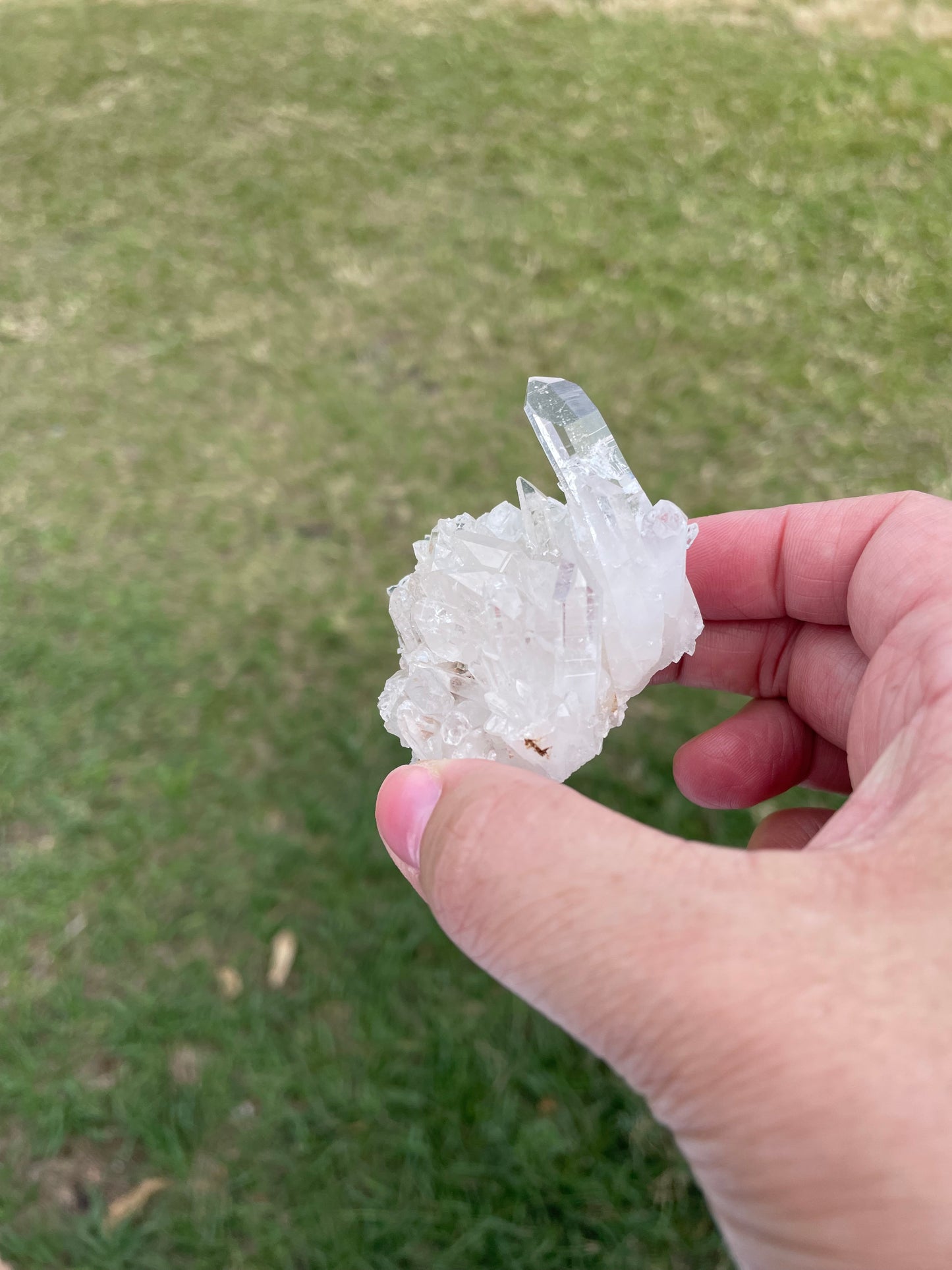 Needle Quartz Cluster 73g