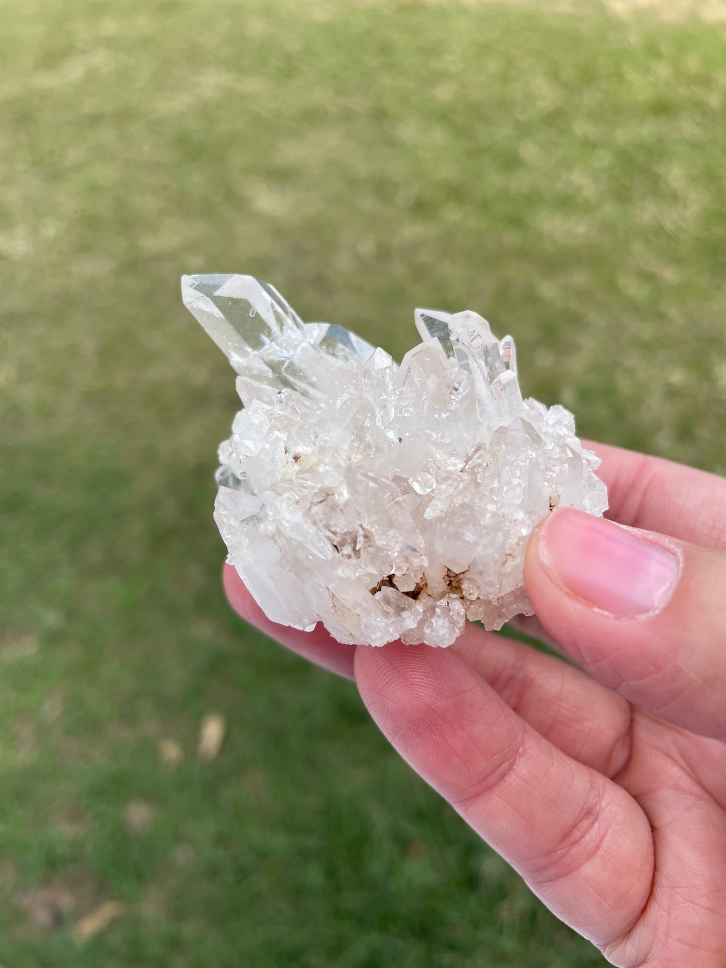 Needle Quartz Cluster 73g