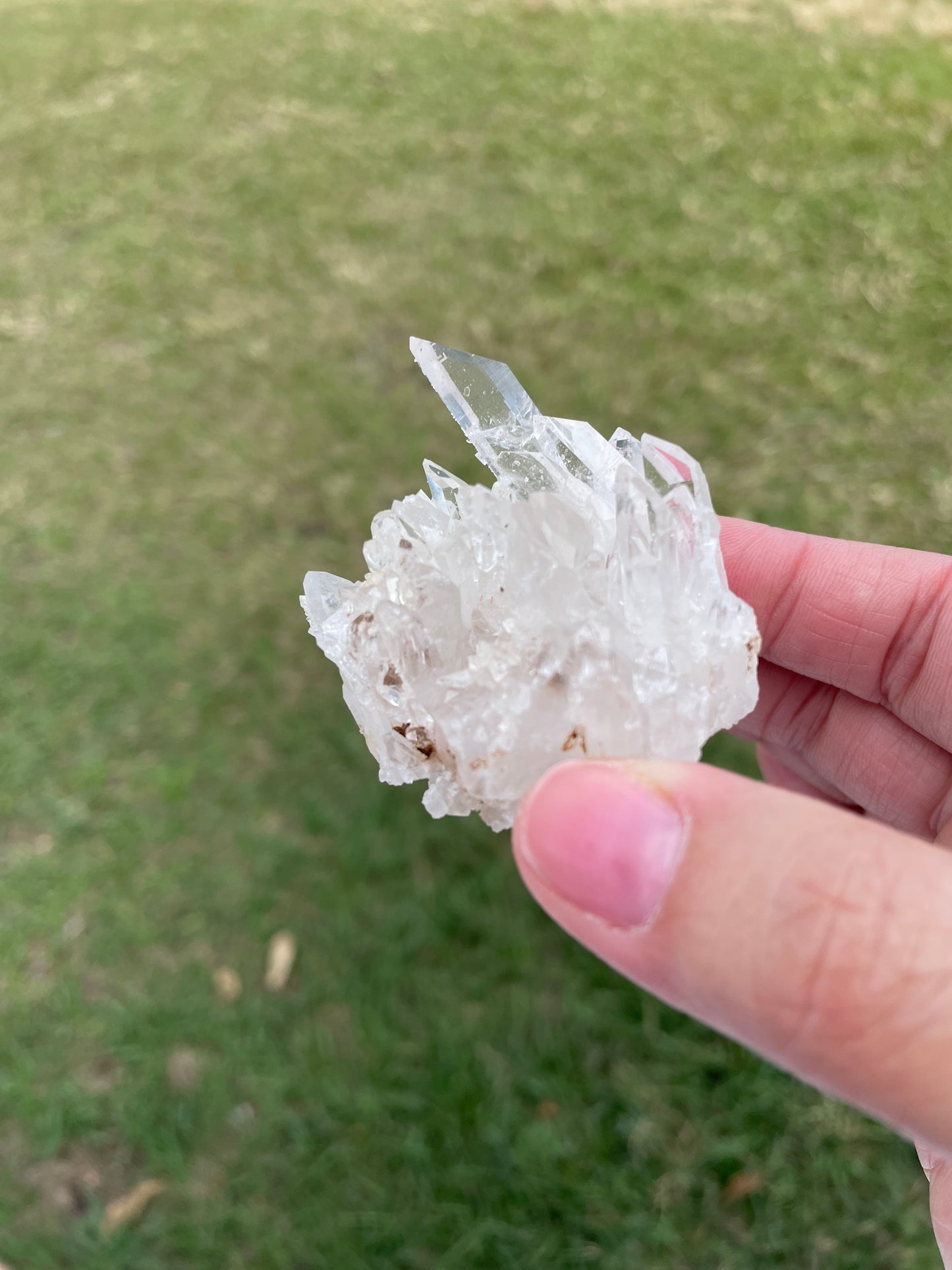 Needle Quartz Cluster 73g