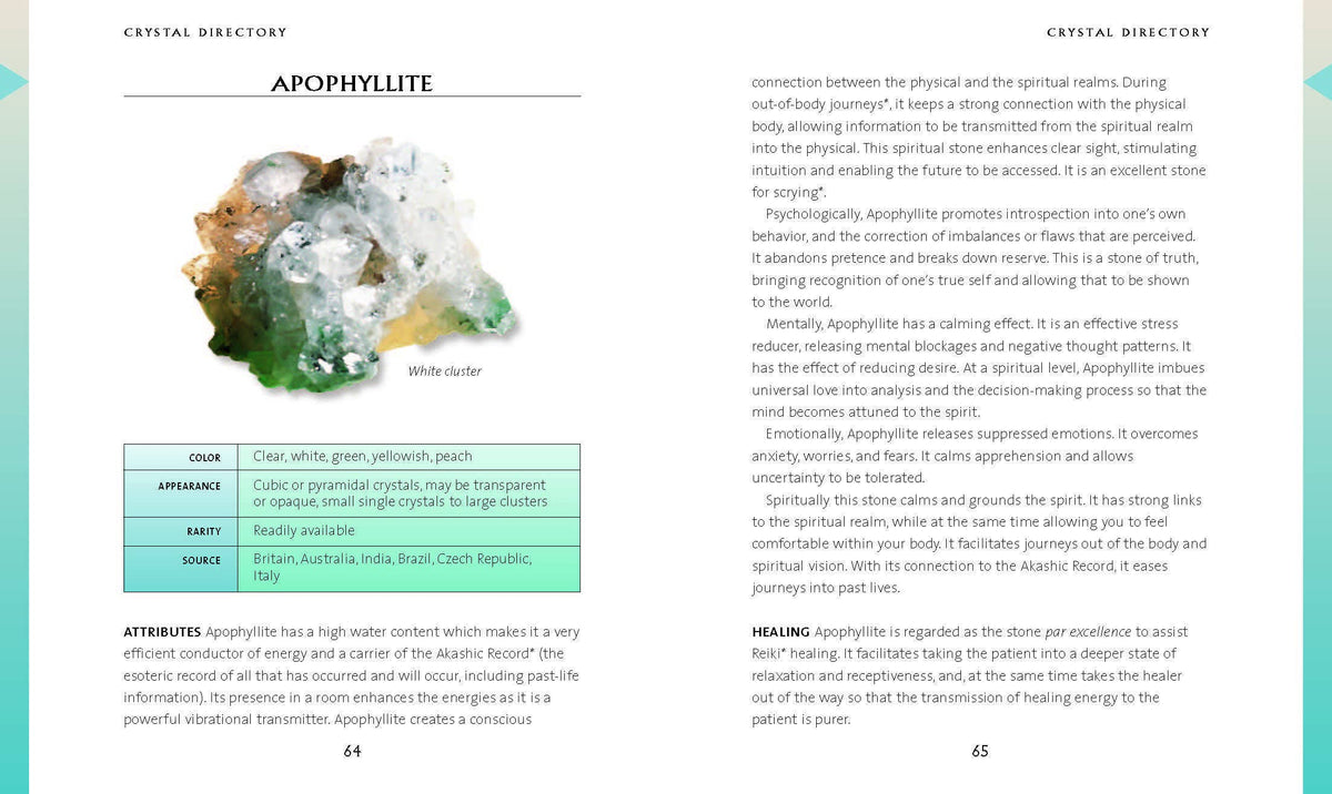 The Crystal Bible by Judy Hall | Crystal Guide