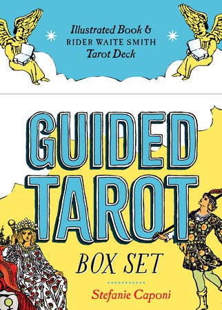 Guided Tarot Box Set by Stefanie Caponi | Book + Rider-Waite Deck