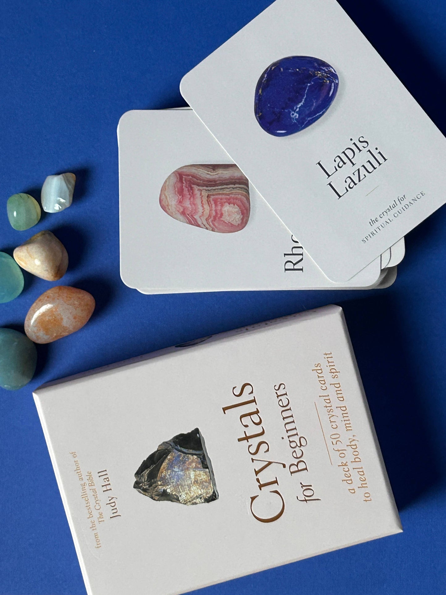 Crystals for Beginners by Judy Hall | 50 Crystal Reference Cards