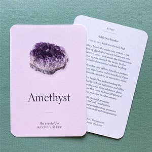 Crystals for Beginners by Judy Hall | 50 Crystal Reference Cards