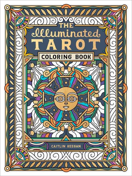 Illuminated Tarot Coloring Book | Caitlin Keegan