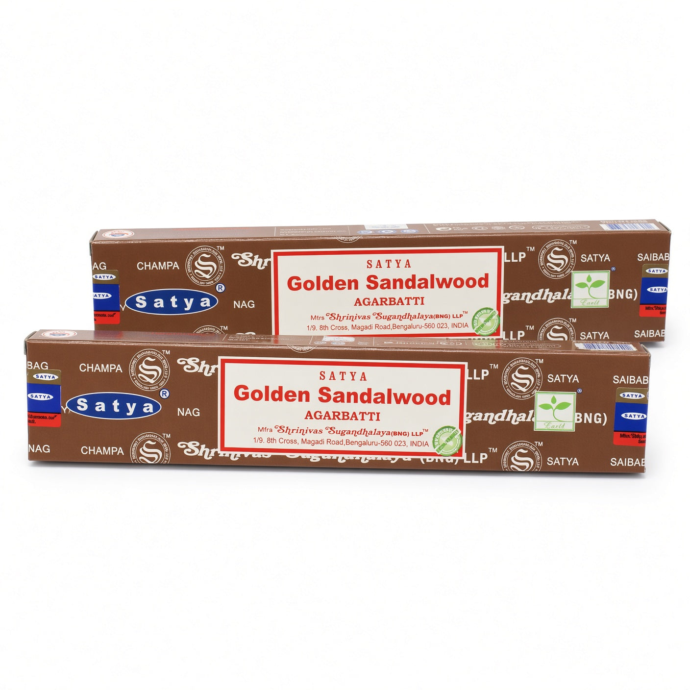 Satya Golden Sandalwood Incense Sticks (15 g)