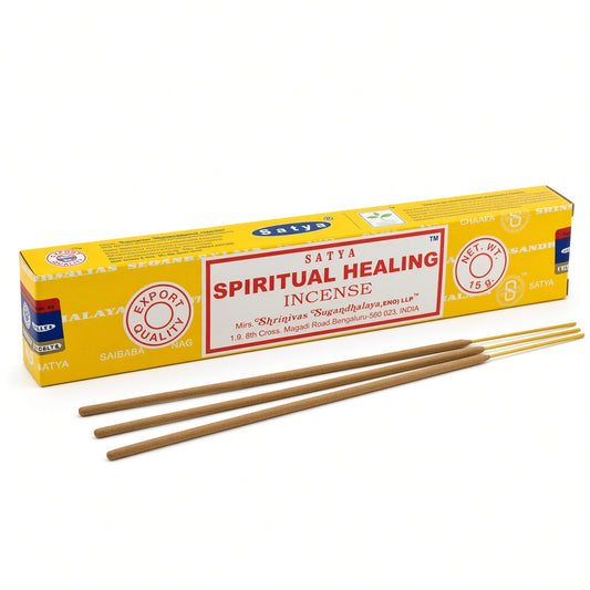 Satya Spiritual Healing Incense Sticks – 15g Hand-Rolled Masala Incense