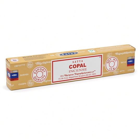 Satya Copal Incense Sticks – 15g Hand-Rolled Masala Incense