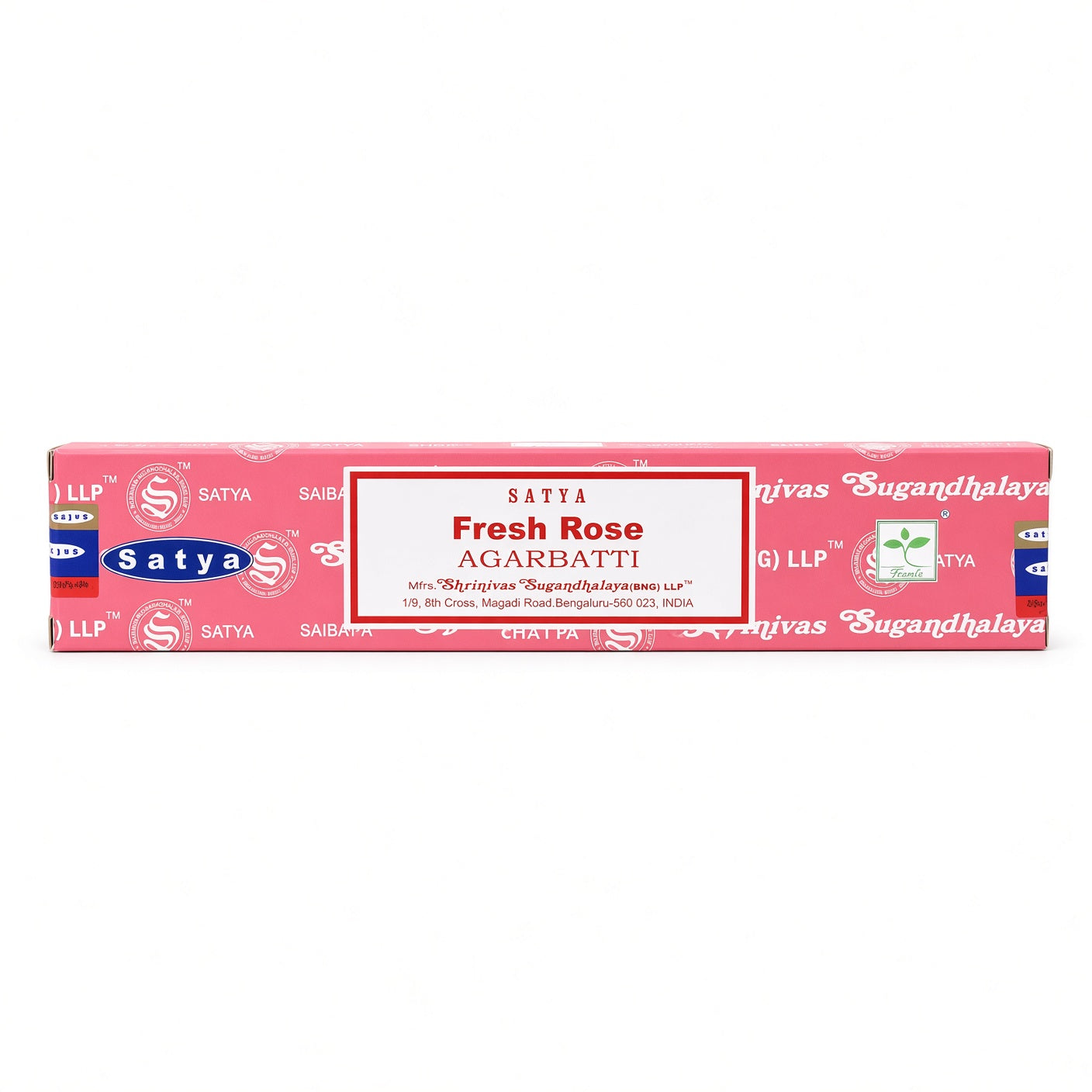 Satya Fresh Rose Incense Sticks (15 g)