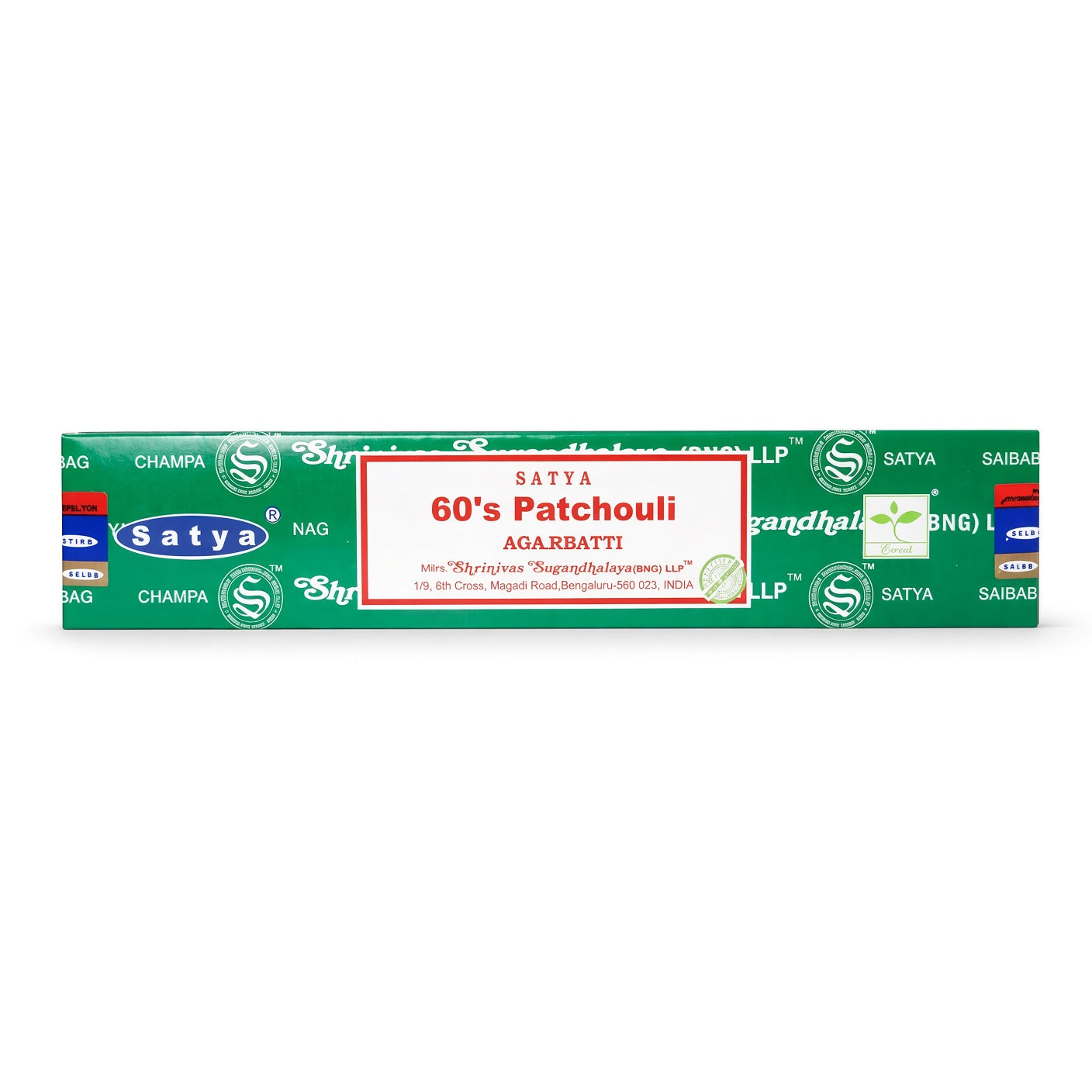 Satya 60’s Patchouli Incense Sticks (15 g)
