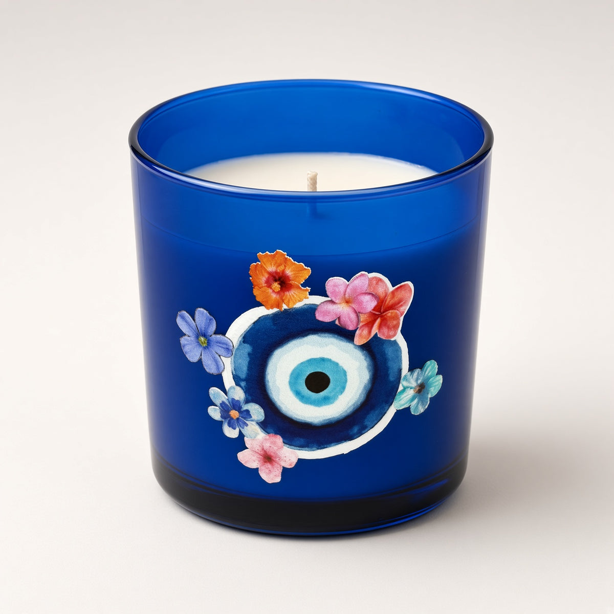 Evil Eye Sandalwood Soy Wax Candle 7oz
