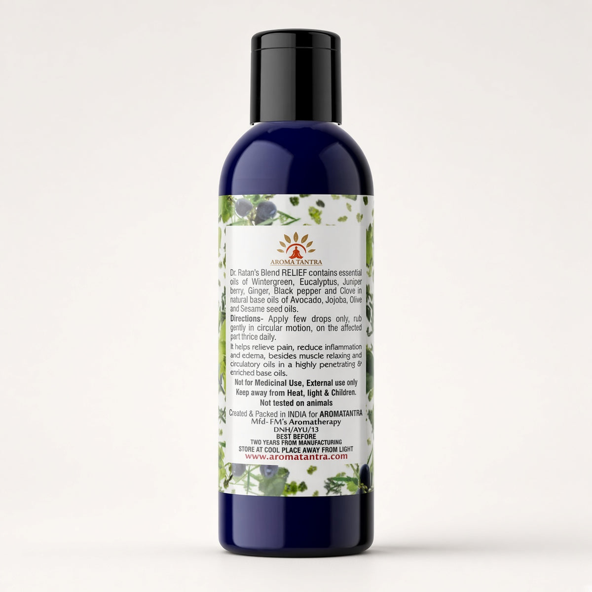 Relief Massage Oil 100ml - AromaTantra