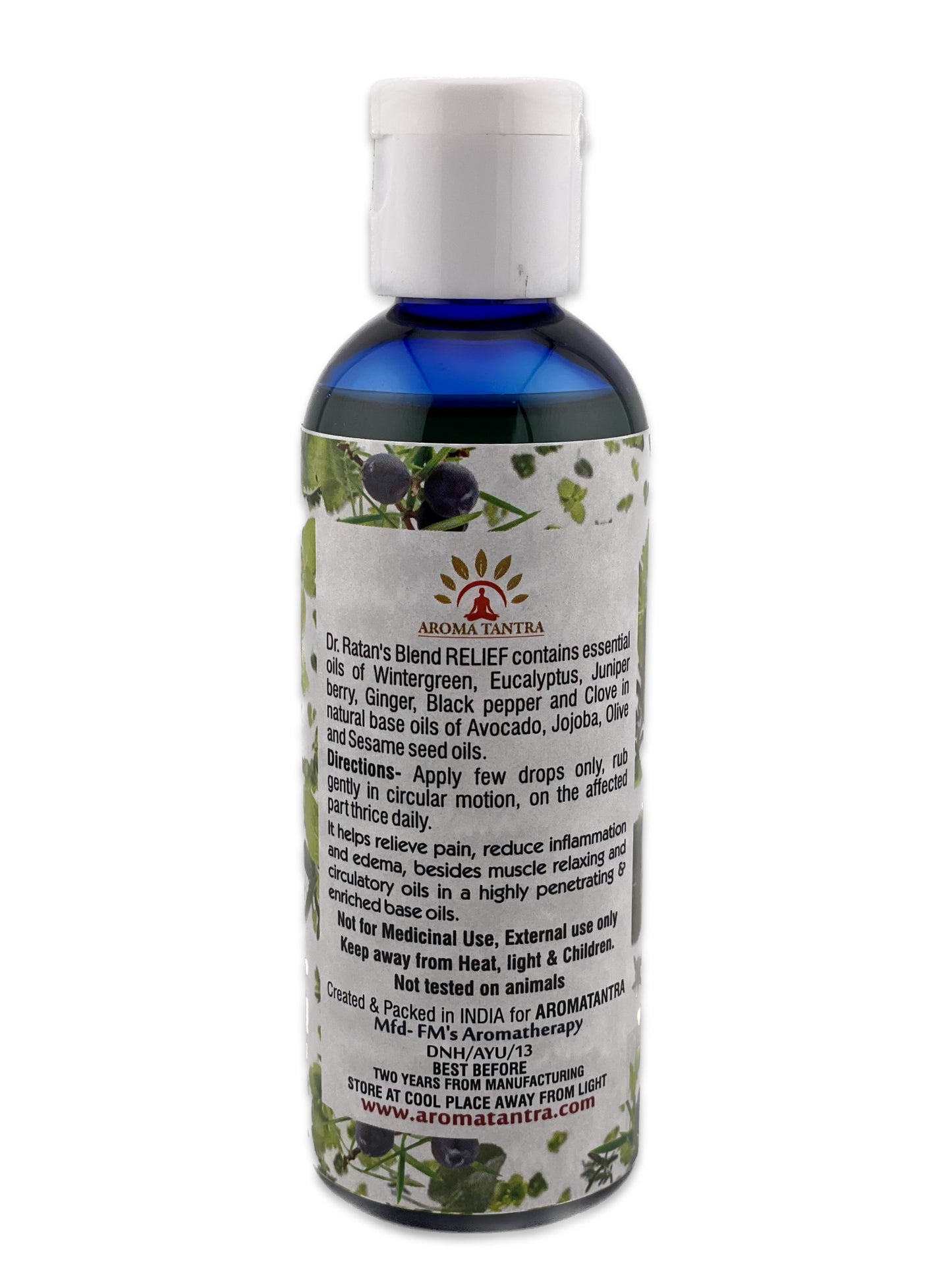 Relief by Aromatantra - Massage oil for pain relief - 100 ml